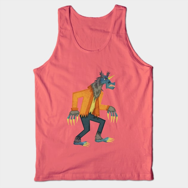 Unicorn Werewolf Tank Top by Thatssounicorny